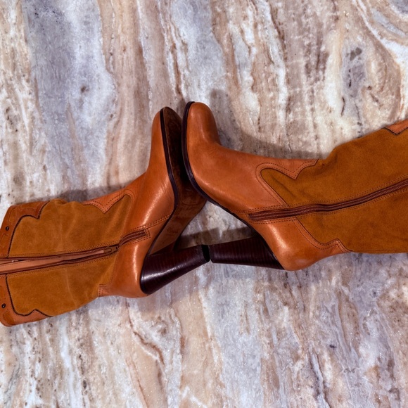 Women’s MIRANDA LAMBERT Candice western suede/leather boots- Size 6 - Picture 5 of 8